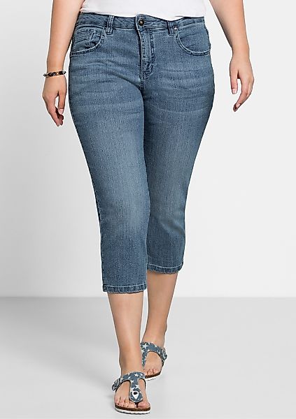 Sheego 5-Pocket-Jeans 1 Stk. tlg. günstig online kaufen
