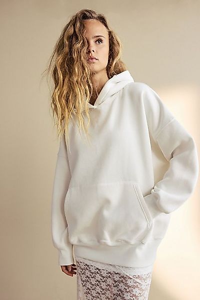 Next Kapuzensweatshirt Längeres, weiches Relaxed Fit günstig online kaufen