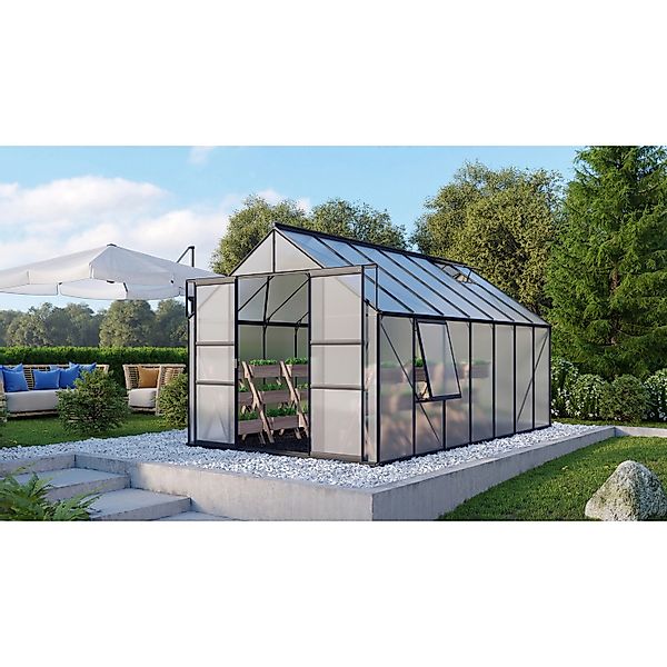 Vitavia Gewächshaus Meridian 11500 Schwarz 11,5 m² günstig online kaufen