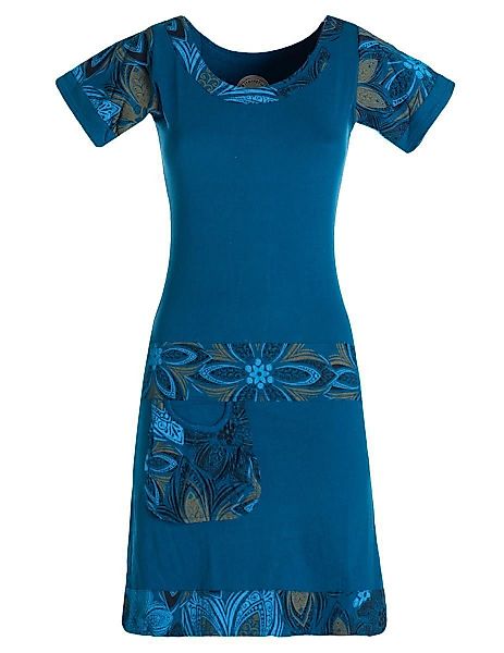 Vishes Sommerkleid Damen Sommerkleid Kurzarm Mini-Kleid günstig online kaufen
