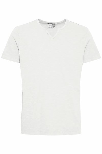 Blend T-Shirt "BHAshton split neck tee" mit Deko-Knopfdetail am Ausschnitt günstig online kaufen