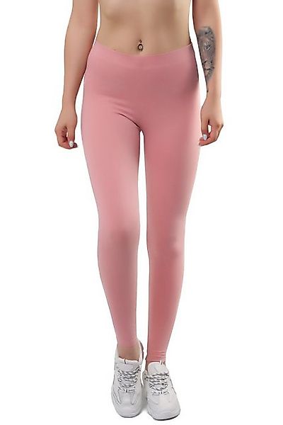 Bongual Leggings Basics aus Baumwollmix mit Komfortbund günstig online kaufen