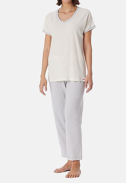 Schiesser Pyjama Casual Nightwear (Set, 2 günstig online kaufen