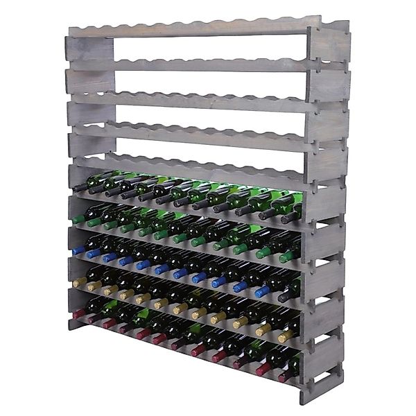 PROREGAL Weinregal VINOTECA FLEX PRO HxBxT 135x123x28cm 120 Flaschen Auf 10 günstig online kaufen