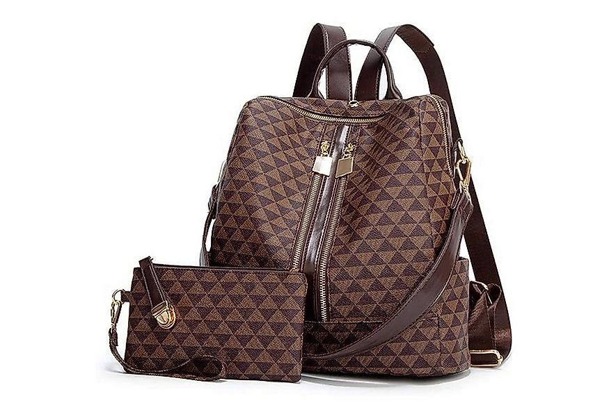 REDOM Rucksack Handtasche Freizeitrucksack Umhängetasche (32x32x14 cm Leder günstig online kaufen