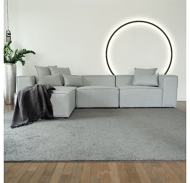 HOME DELUXE Ecksofa Modulares Sofa FINO - L 327 x 207, individuell Stellbar günstig online kaufen