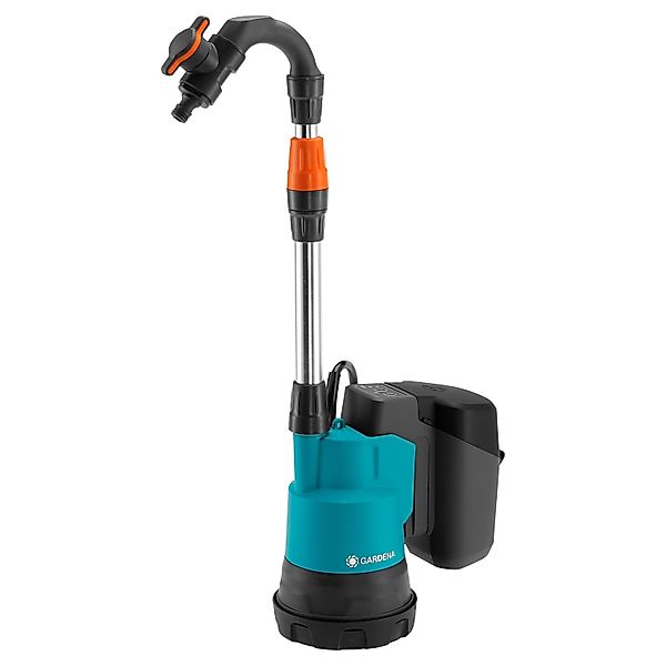 Gardena Akku-Regenfasspumpe 2000/2 18V Power For All Solo günstig online kaufen