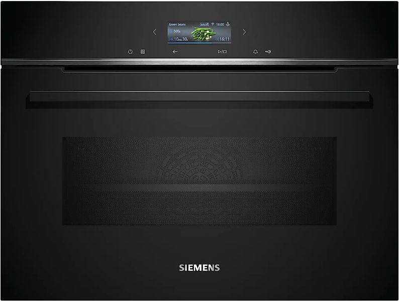 SIEMENS Backofen mit Mikrowelle iQ700 "CM724G1B1" mit Hydrolyse Intuitive B günstig online kaufen