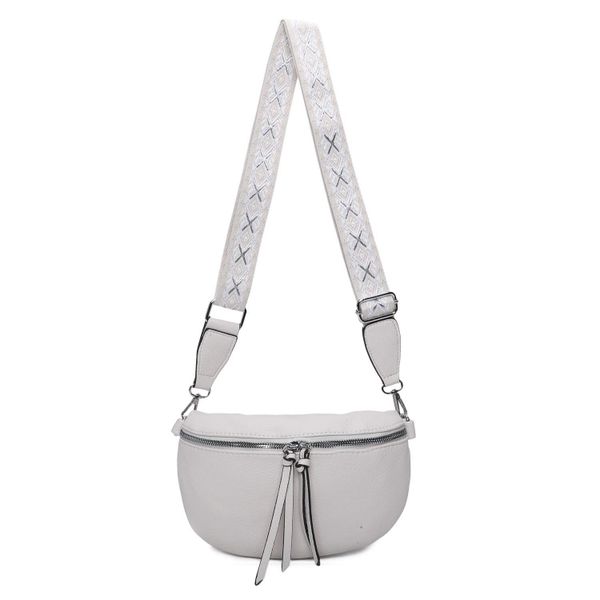 ITALYSHOP24 Bauchtasche Damen Gürteltasche Brusttasche CrossBody, günstig online kaufen