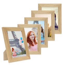 PHOTOLINI Bilderrahmen 5er Set breite Rahmen, günstig online kaufen