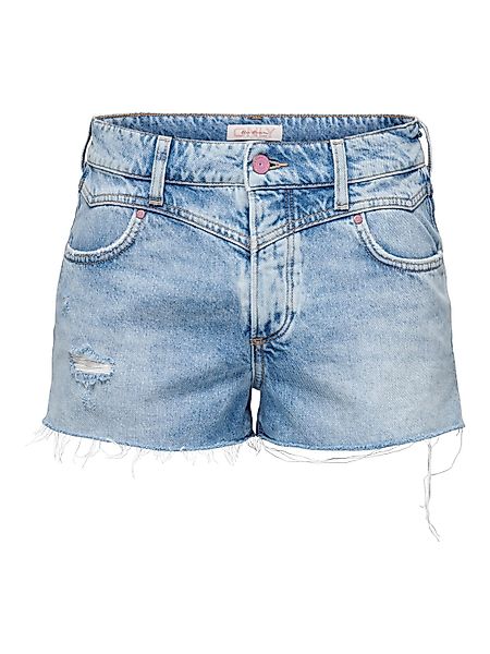 ONLY Jeansshorts Vally (1-tlg) Fransen günstig online kaufen