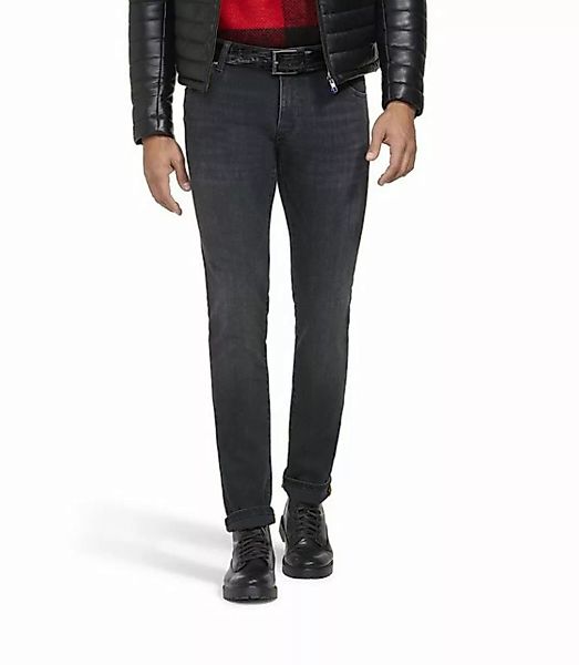 MEYER Slim-fit-Jeans Super Stretch Dual Core Denim M5 SLIM mit Rundbundvera günstig online kaufen