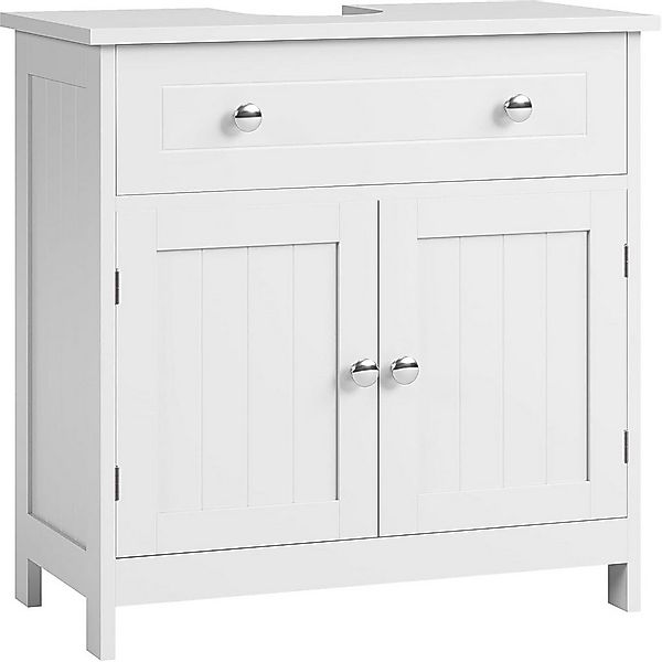 MSMASK Waschbeckenunterschrank mit Unterschrank 2 Türen Schulade 30T x 60B günstig online kaufen