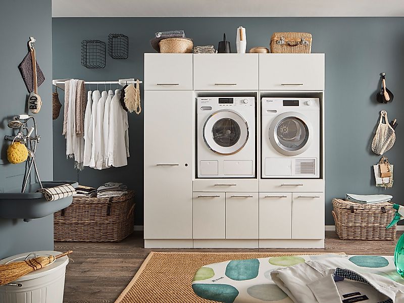 freiraum Waschmaschinenumbauschrank LAUNDREEZY in weiß - günstig online kaufen