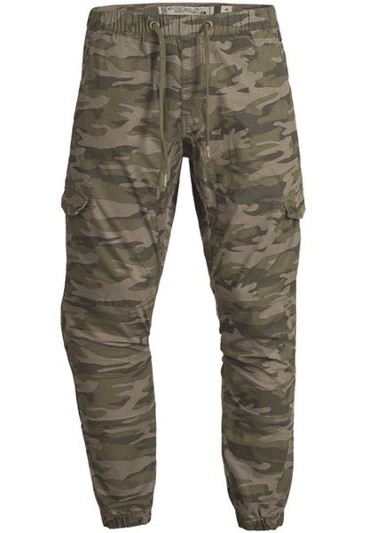 Indicode Cargohose Levy mit elastischem Bund günstig online kaufen