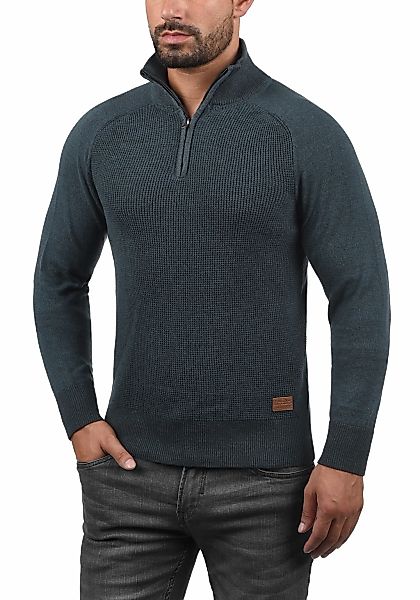 Blend Troyer "BHGrandolf" Grobstrick-Troyer mit Stehkragen günstig online kaufen