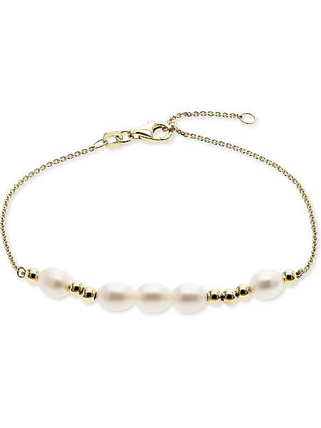 CHRIST Armband CHRIST Damen-Armband 585er Gelbgold Süßwasserperle günstig online kaufen