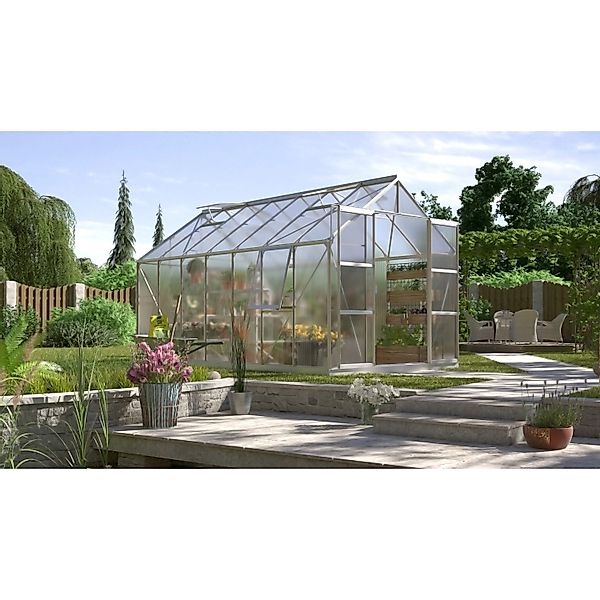 Vitavia Gewächshaus Jupiter 11500 Alu 11,5 m² inkl. Fundament günstig online kaufen