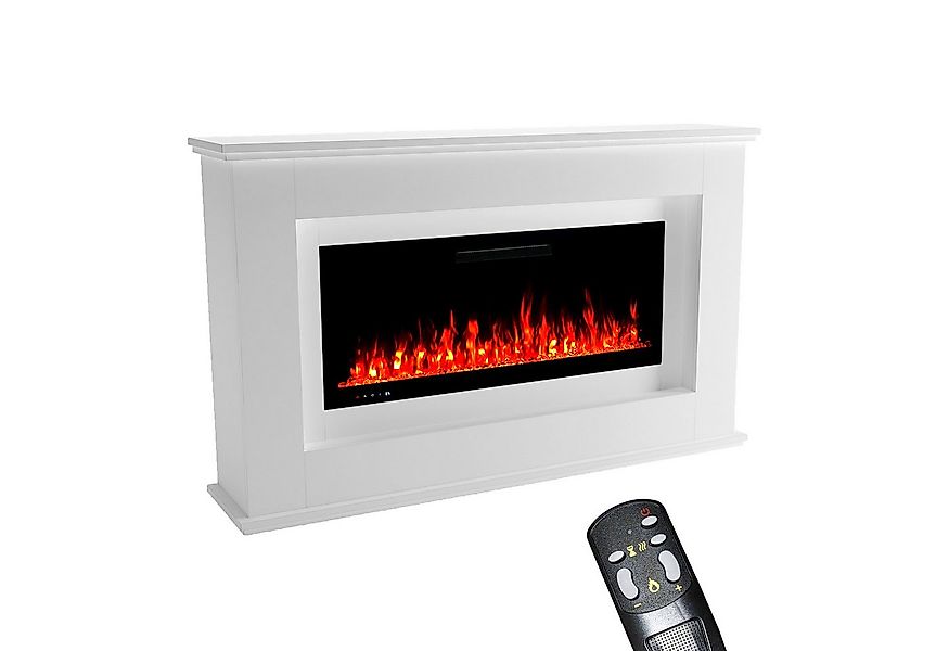 GLOW FIRE Elektrokamin RHEA LED Kamin mit Heizung, Elektrischer Kamin mit 3 günstig online kaufen