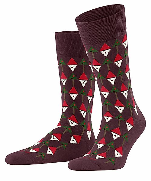 Burlington Santa Herren Socken, 40-46, Rot, AnderesMuster, Baumwolle, 21961 günstig online kaufen