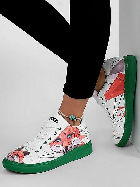 DOGO Ace Low-Top Sneaker Red Fox Damen Sneaker Sneaker Handgefertigt günstig online kaufen