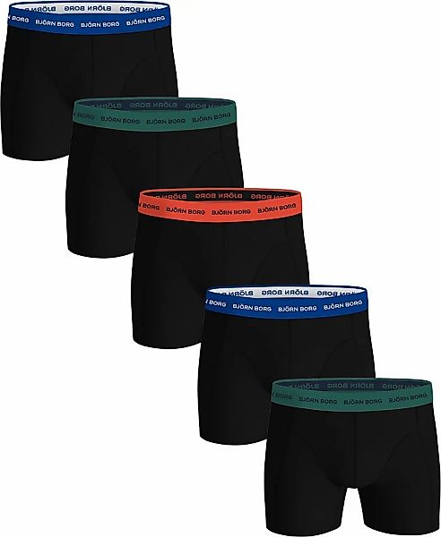 Bjorn Borg Boxers Cotton Stretch 5-Pack Multicolour  - Größe L günstig online kaufen