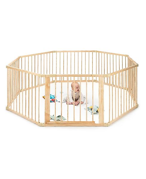 dibea Laufgitter Baby-Laufstall, Holz-Laufgitter (8-tlg), mit günstig online kaufen
