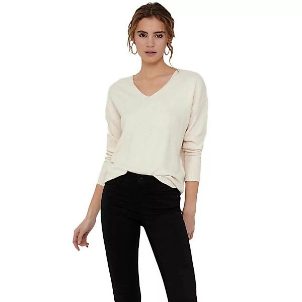Only Rica Life Pullover XL Whitecap Gray / Detail W Melange günstig online kaufen