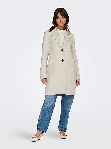 ONLY Langmantel Elegante Coat mit Reverskragen günstig online kaufen