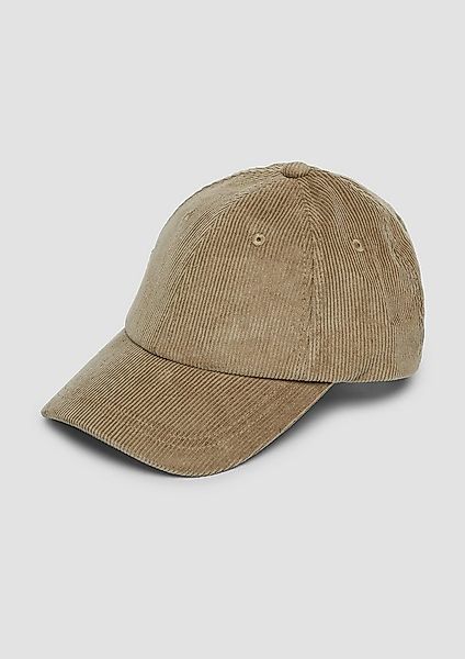 s.Oliver Snapback Cap Kappe Cord-Kappe mit Label-Patch günstig online kaufen