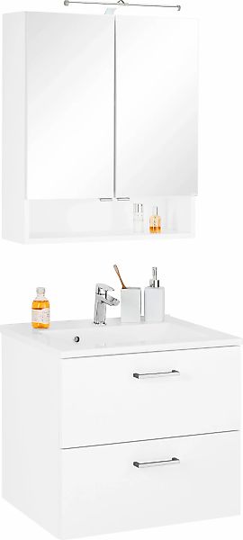 welltime Badmöbel-Set "Ribera" 2 Stk. tlg. günstig online kaufen