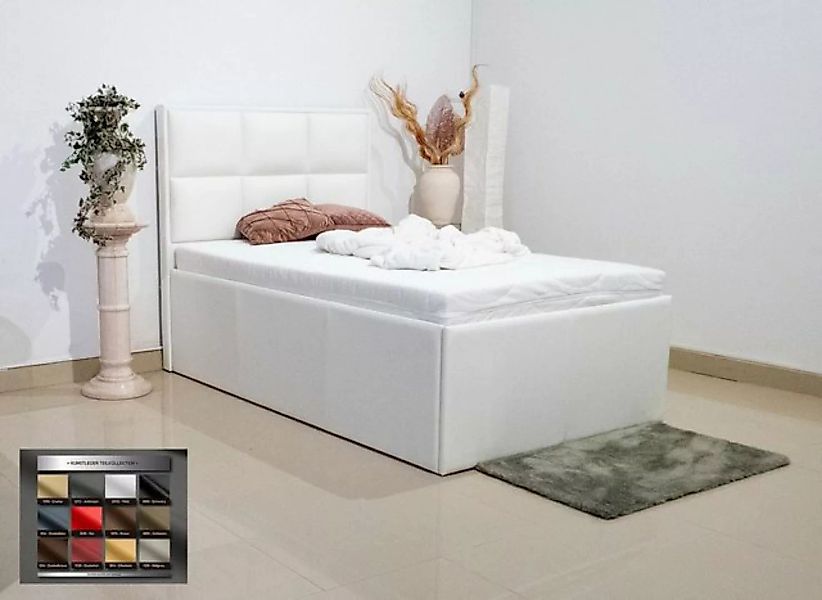PAARA Polsterbett Monaco 504GK mit Bettkasten Kopfteil verstellbar günstig online kaufen