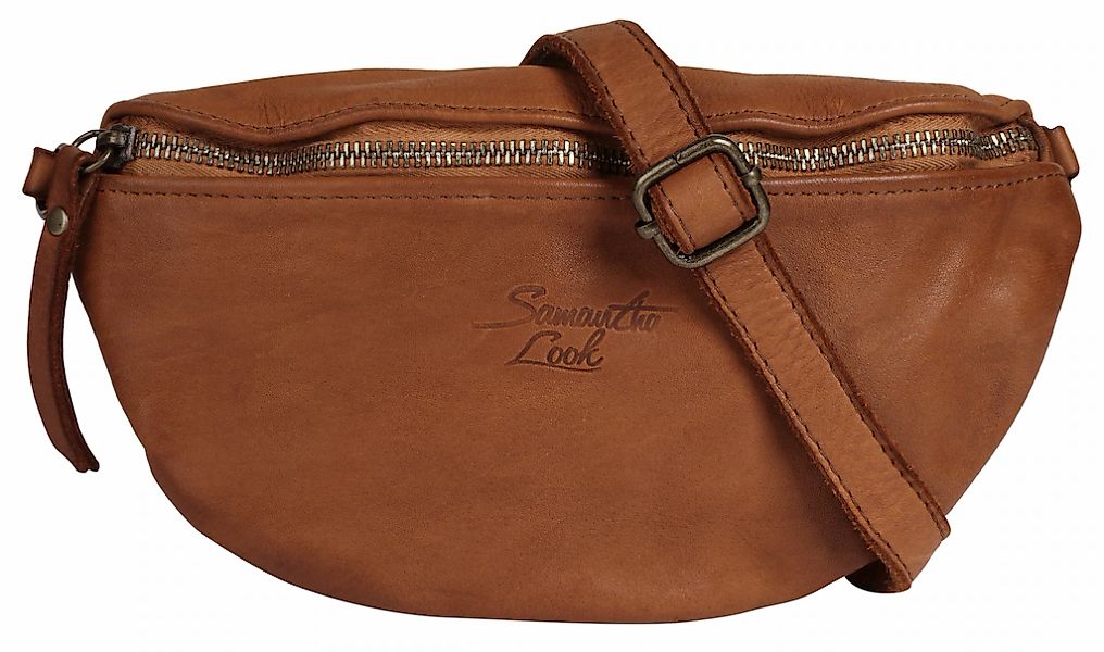 Samantha Look Umhängetasche echt Leder, Made in Italy günstig online kaufen