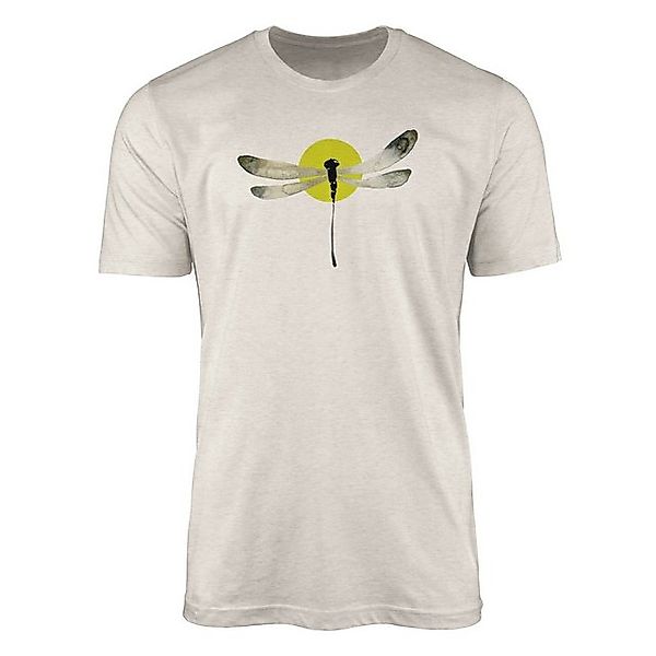 Sinus Art T-Shirt Herren Shirt 100% Bio-Baumwolle T-Shirt Aquarell Motiv Li günstig online kaufen