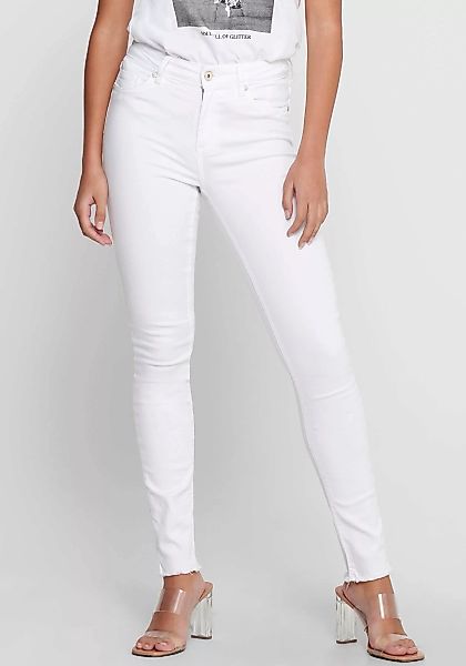 ONLY Ankle-Jeans "ONLBLUSH MID SK RW ANK DNM REA0730 NOOS", mit leicht ausg günstig online kaufen