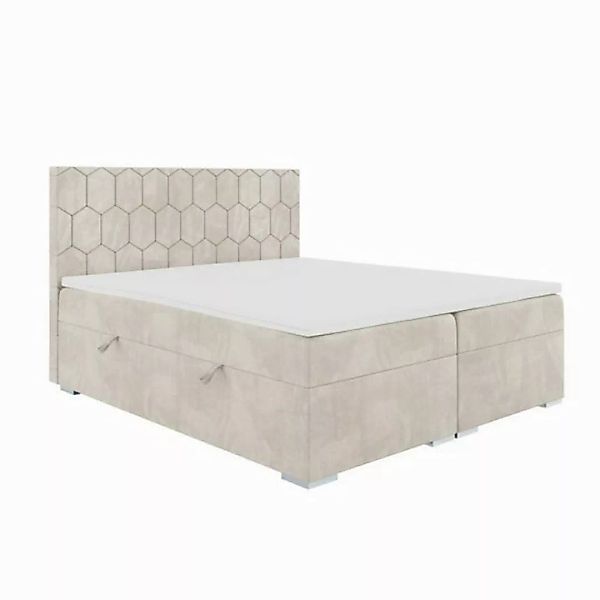 JVmoebel Boxspringbett Bett Design Doppelbett Schlafzimmer Textil Möbel Lux günstig online kaufen