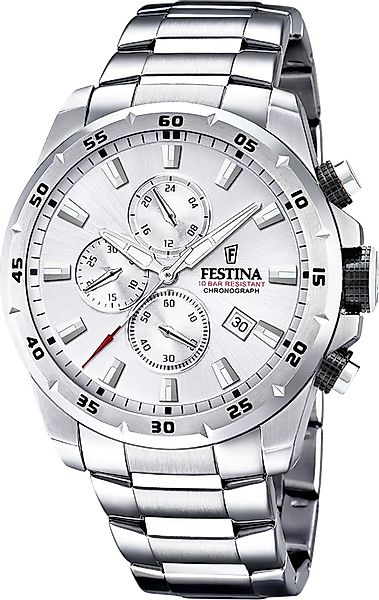 Festina Chronograph F20463/1 – Herren-Armbanduhr, Edelstahlgehäuse günstig online kaufen
