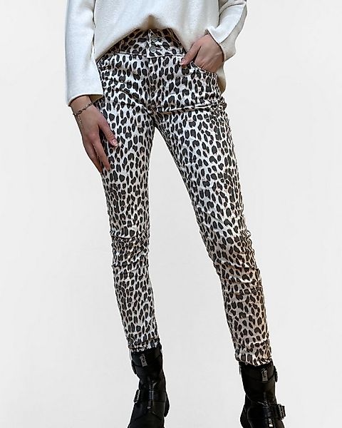 Buena Vista Stoffhose - Leo Hose Damen - Stoffhose mit Leo-Print günstig online kaufen