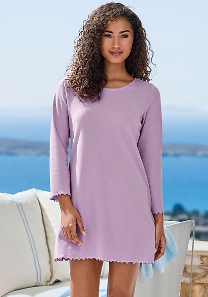 Vivance Dreams Nachthemd 1-teilig, 1 tlg. mit Babylock-Kanten günstig online kaufen