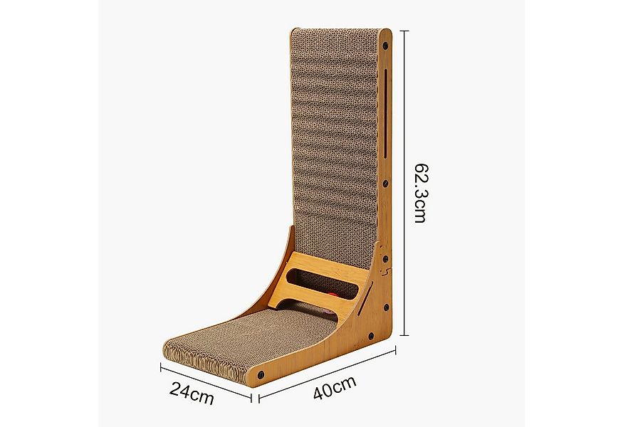 Clanmacy Kratzbrett Katzen L förmig Kratzbrett Kratzpappe Kantenkratzschutz günstig online kaufen