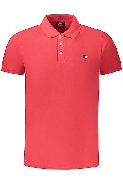 NORWAY 1963 Poloshirt Stilvolles Herren Kurzarm-Poloshirt in Rot mit günstig online kaufen