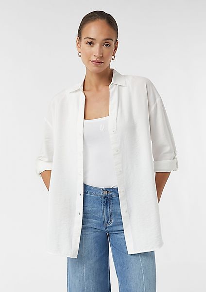 comma casual identity Langarmbluse Longbluse aus günstig online kaufen