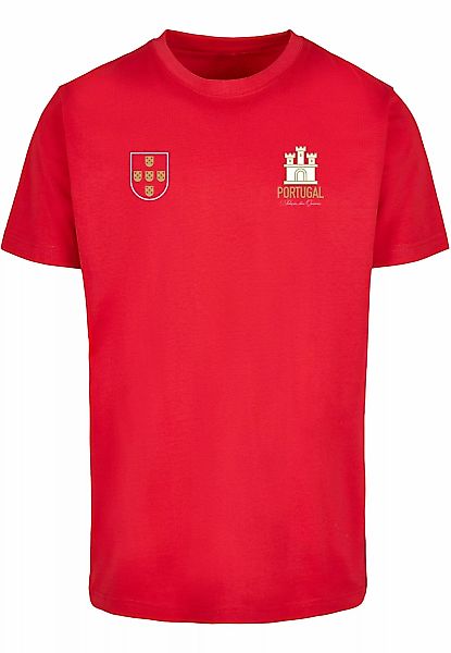 MisterTee T-Shirt "MisterTee Portugal Trikot Tee", (1 tlg.) günstig online kaufen