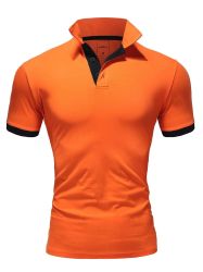 Amaci&Sons Poloshirt DETROIT Basic Kontrast Poloshirt günstig online kaufen