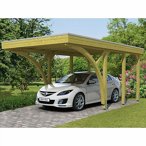 Skan Holz Carport Friesland Set 6 314 cm x 555 cm günstig online kaufen