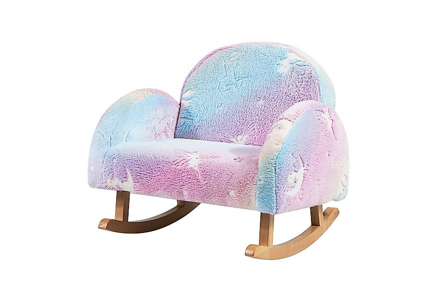 COSTWAY Kindersessel Schaukelstuhl, bis 45 kg günstig online kaufen