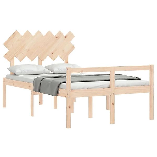 vidaXL Seniorenbett mit Kopfteil Massivholz 3195521 günstig online kaufen