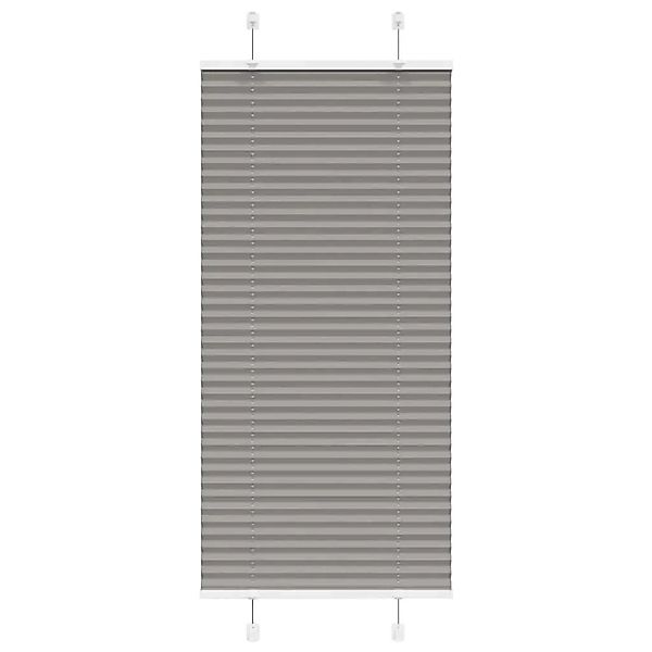 vidaXL Plissee Anthrazit 60x100 cm Stoffbreite 59,4 cm Polyester 4015067 günstig online kaufen