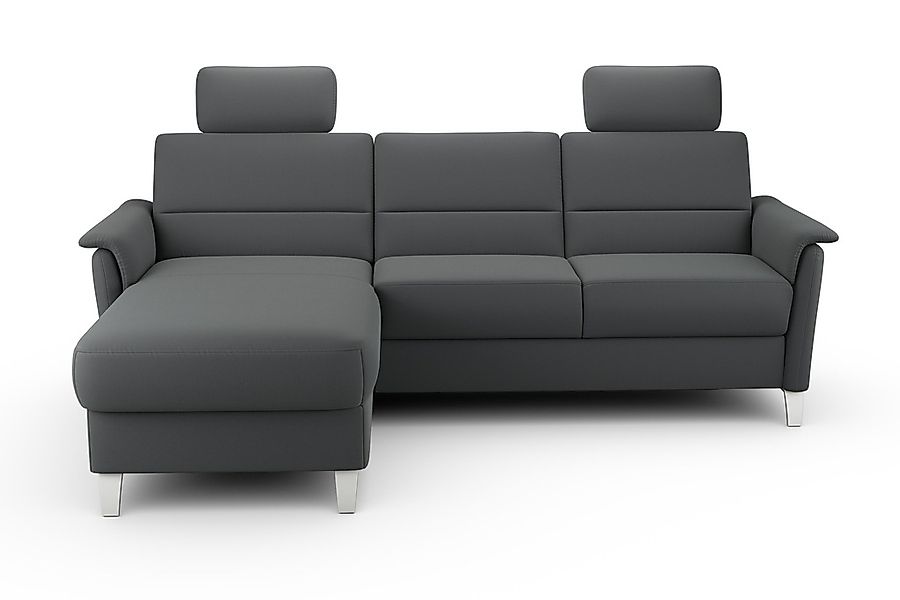 sit&more Ecksofa »Palmera L-Form«, Federkern, wahlweise mit Bettfunktion un günstig online kaufen