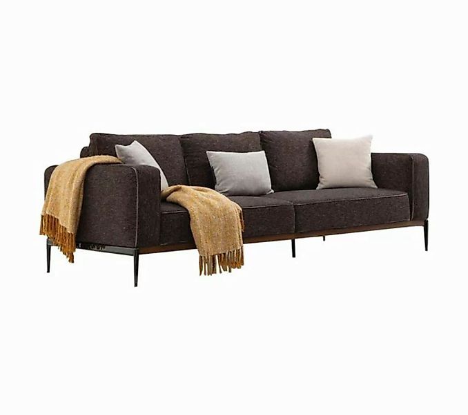 JVmoebel 4-Sitzer Viersitzer Sofa 4 Sitzer Stoff Sofas Modern Design Wohnzi günstig online kaufen